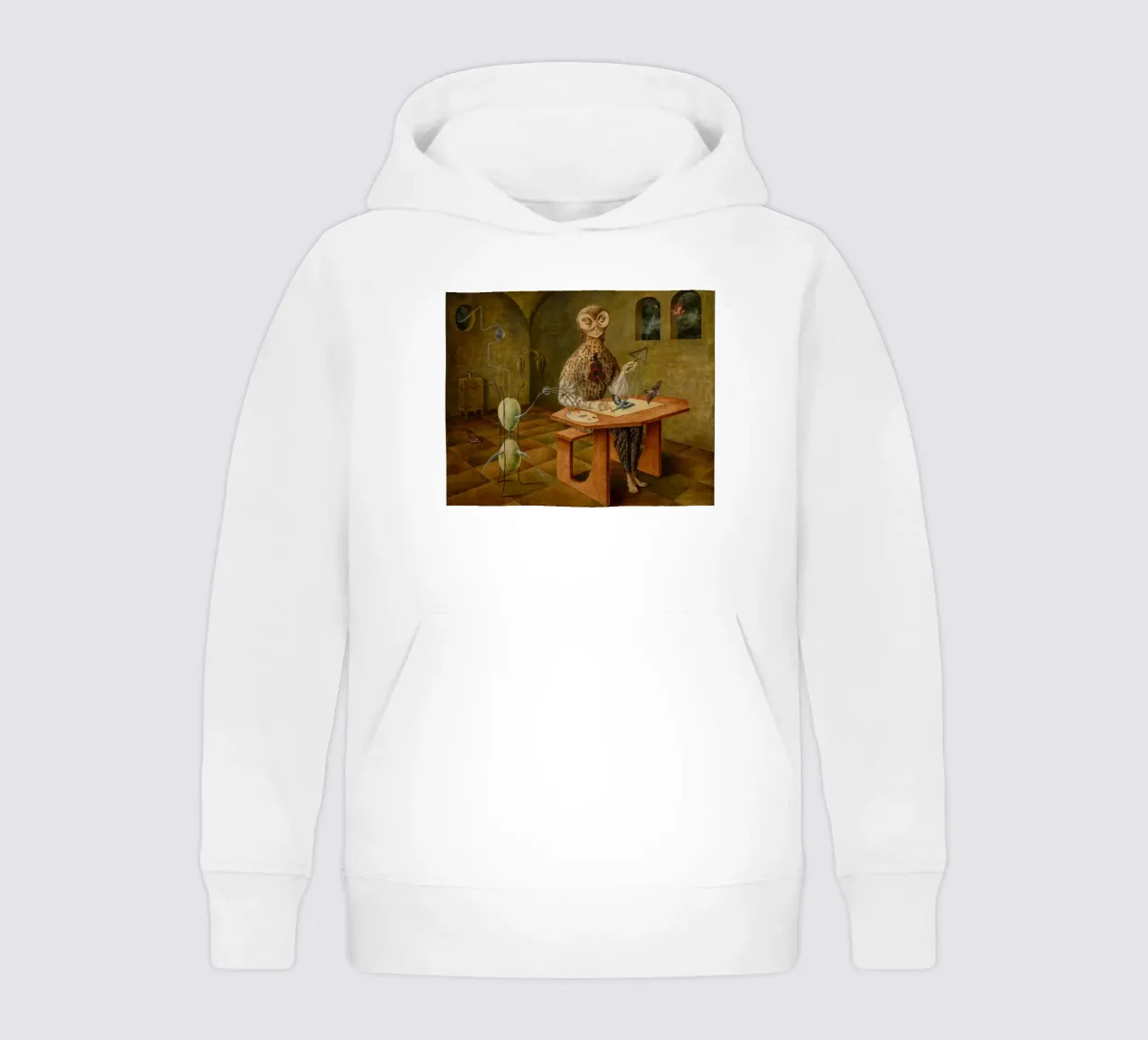 Creation of the Birds, 1957 kids hoodie by Alexandra Sutton
