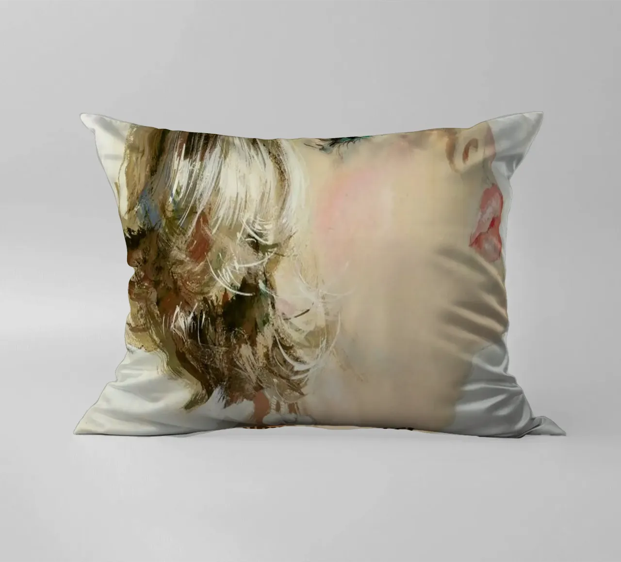 I Woke Up Like This cuscino da Gallery Print and Art Limited