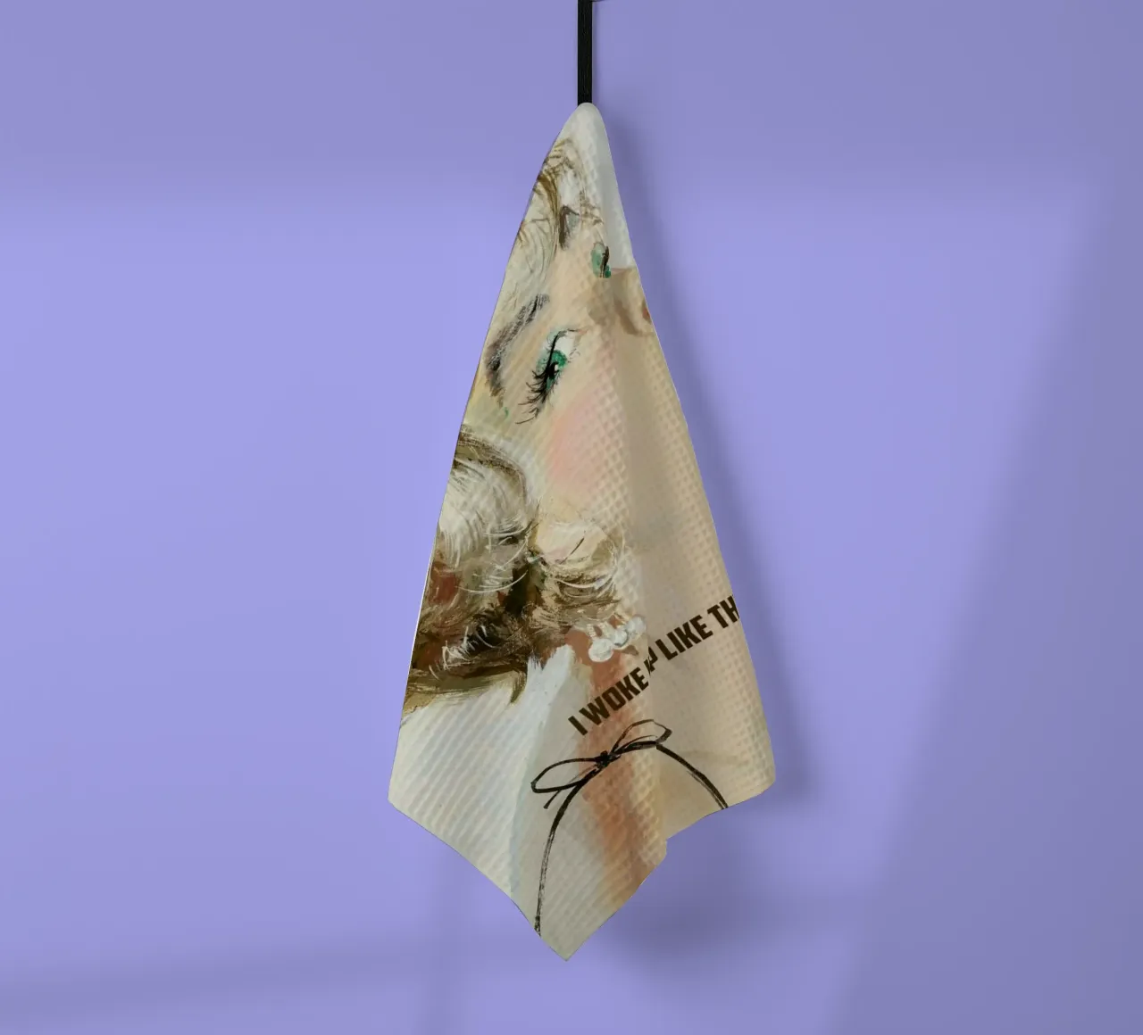 I Woke Up Like This canovaccio da cucina da Gallery Print and Art Limited