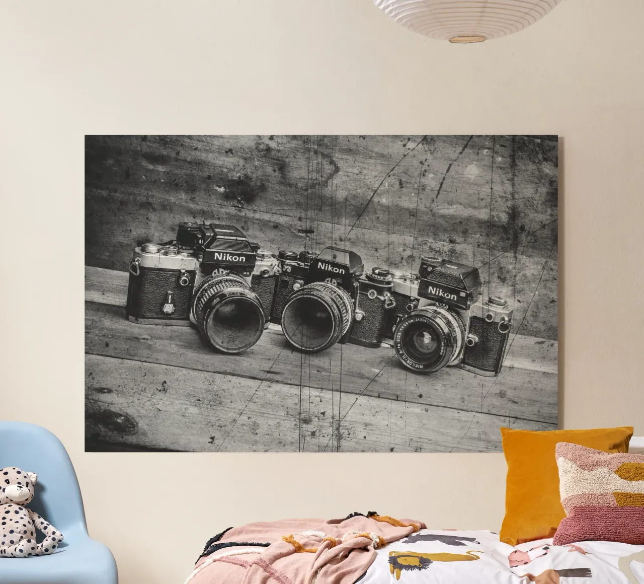 Three Nikon cameras plexiglass da Dave Hare Photography