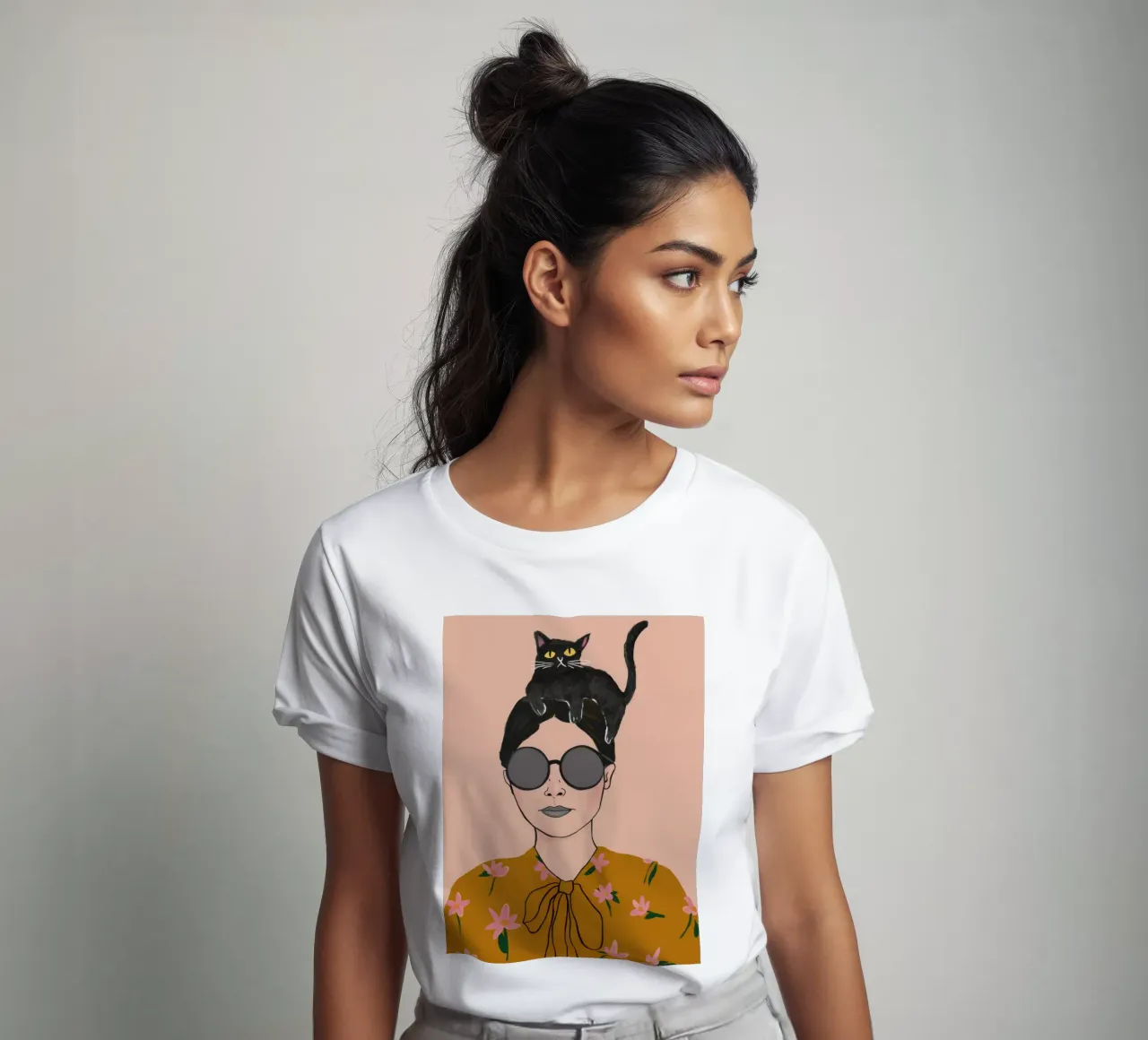 Cappello felino chic t-shirt da Haven Fantasy
