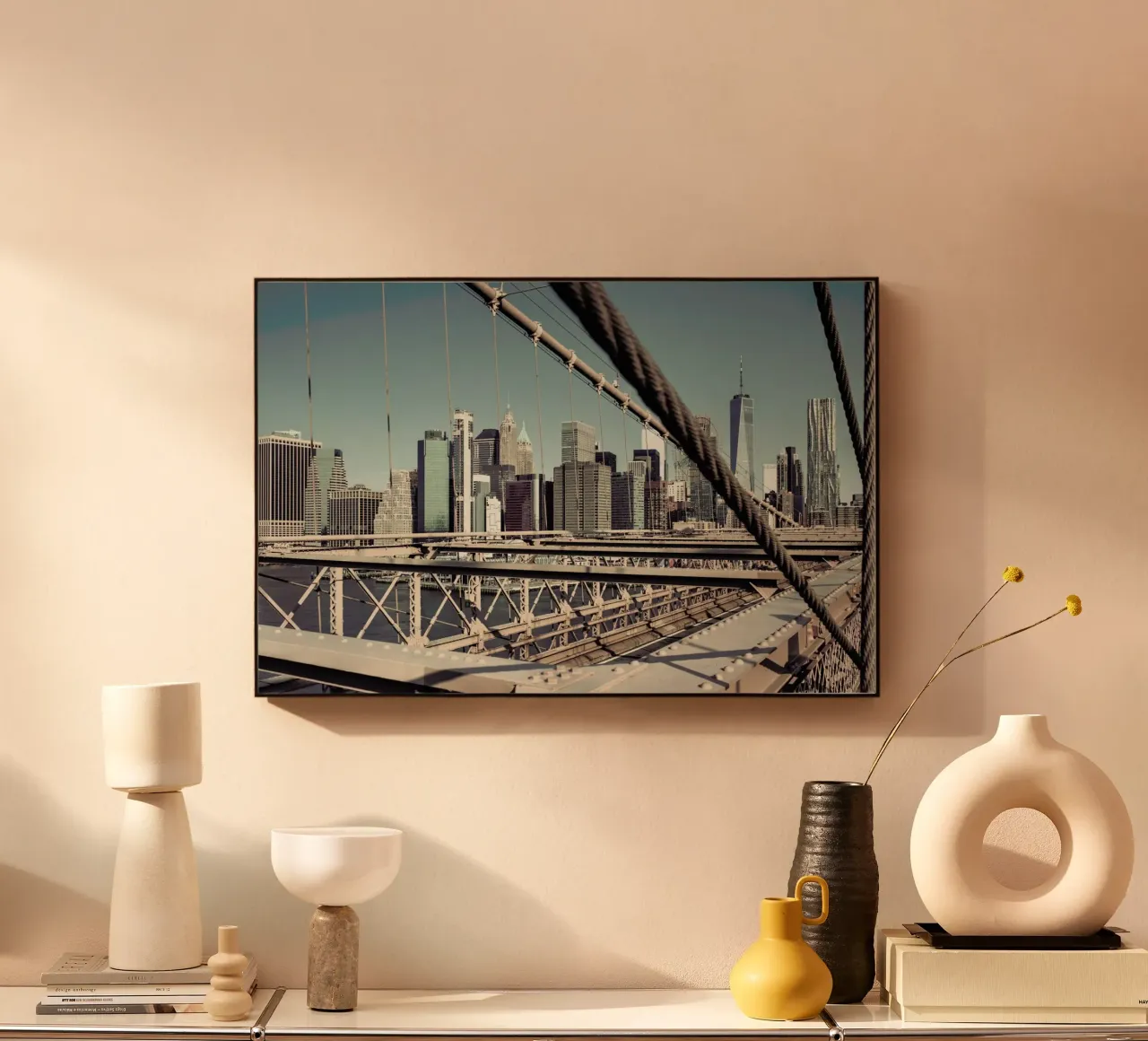 Brooklyn Bridge 02 alluminio dibond da Michael Belhadi