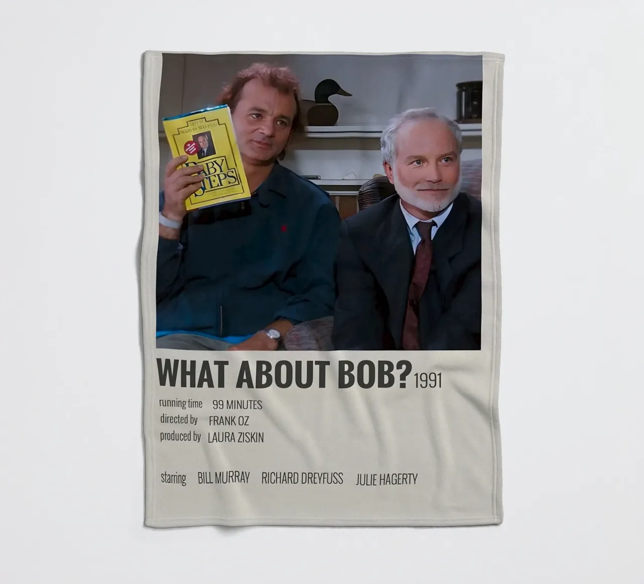 WHAT ABOUT BOB1991 coperta in pile da MVFminimalist