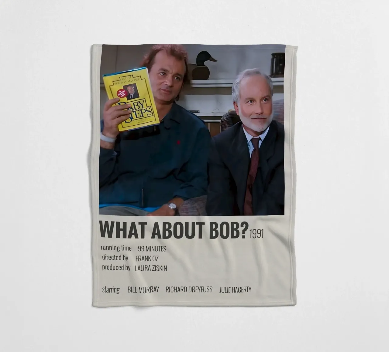 WHAT ABOUT BOB1991 coperta in pile da MVFminimalist
