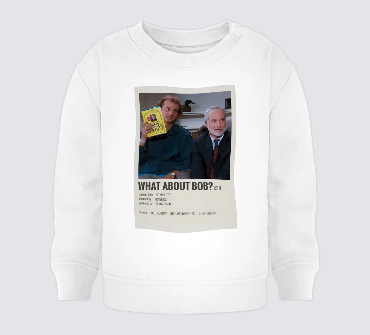 WHAT ABOUT BOB1991 felpa neonato da MVFminimalist