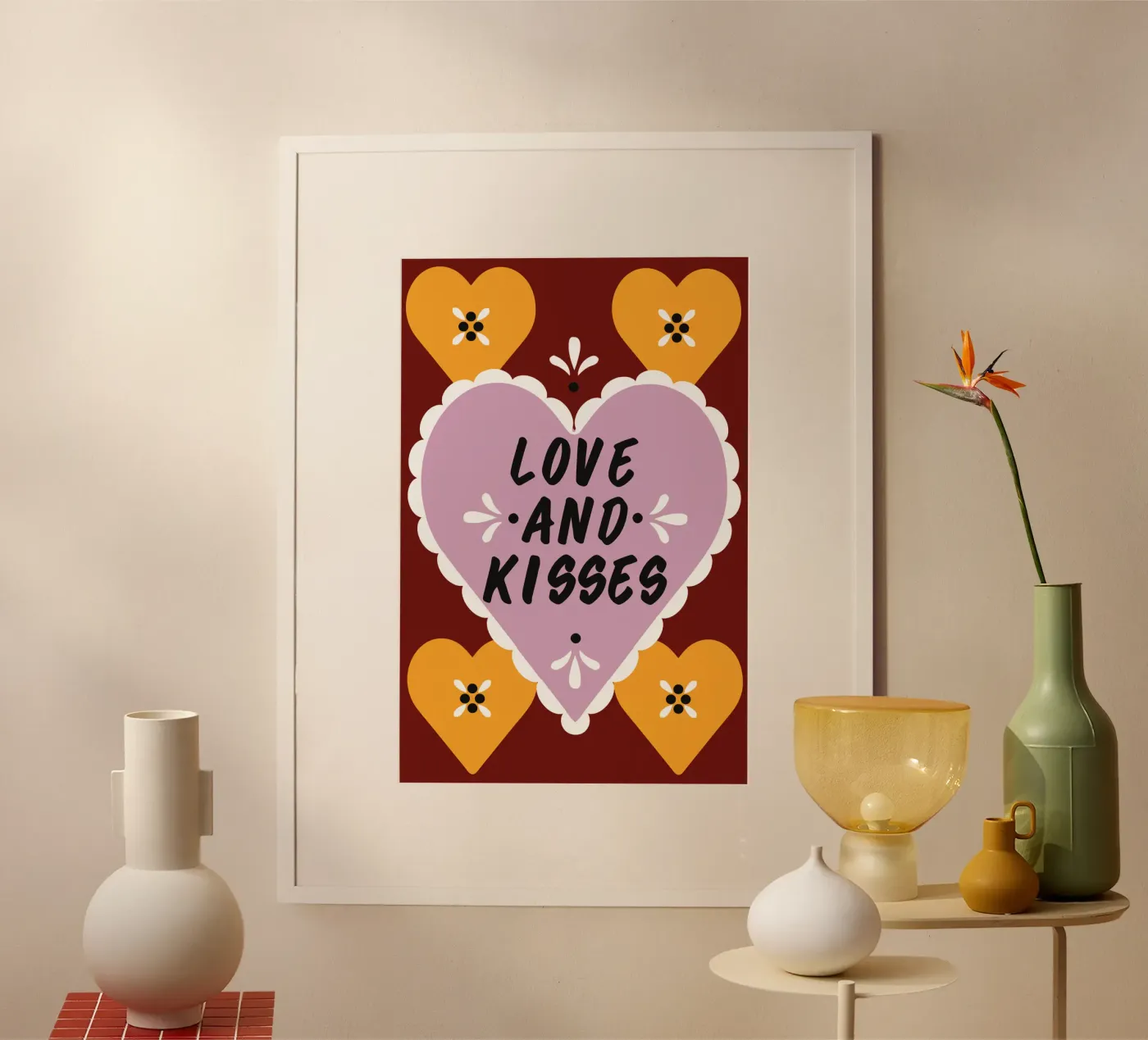 Amore e baci poster da Mariery Young