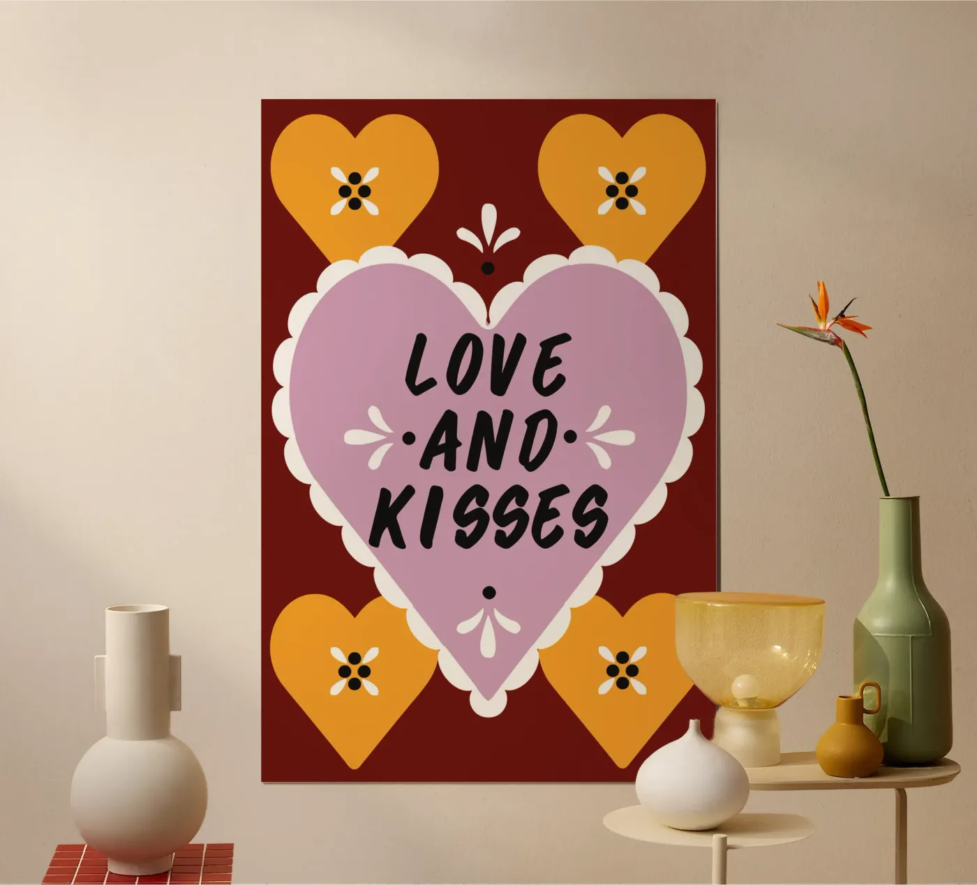 Amore e baci poster da Mariery Young