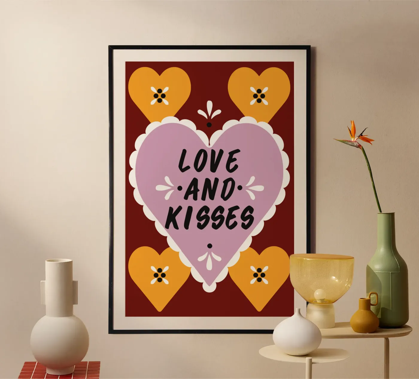 Amore e baci poster da Mariery Young