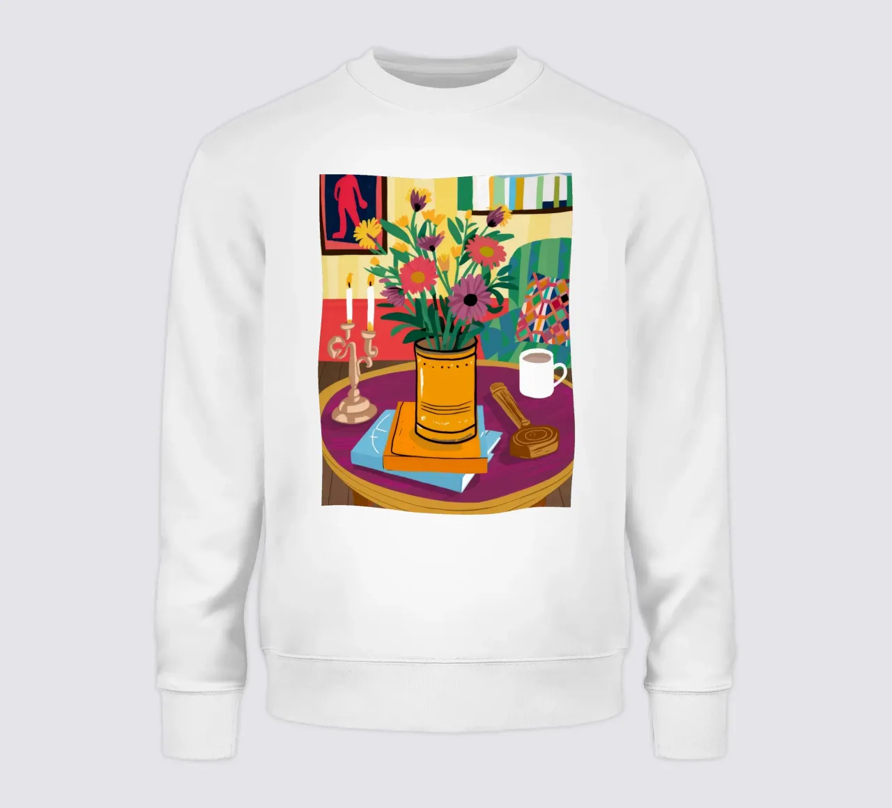 Caffè e fiori felpa da Haven Fantasy