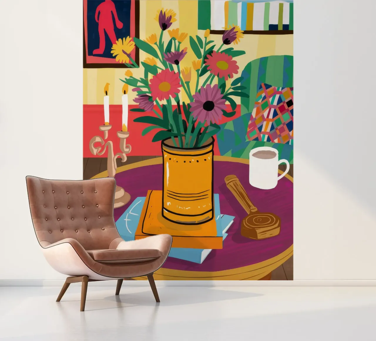 Coffee and Bloom photo wallpaper by Haven Fantasy