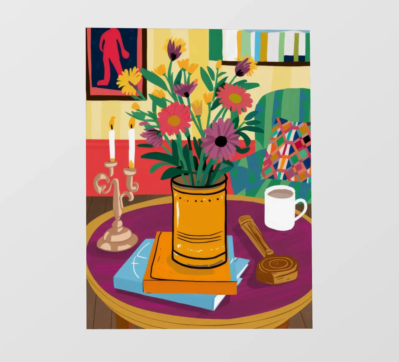 Coffee and Bloom photo wallpaper by Haven Fantasy