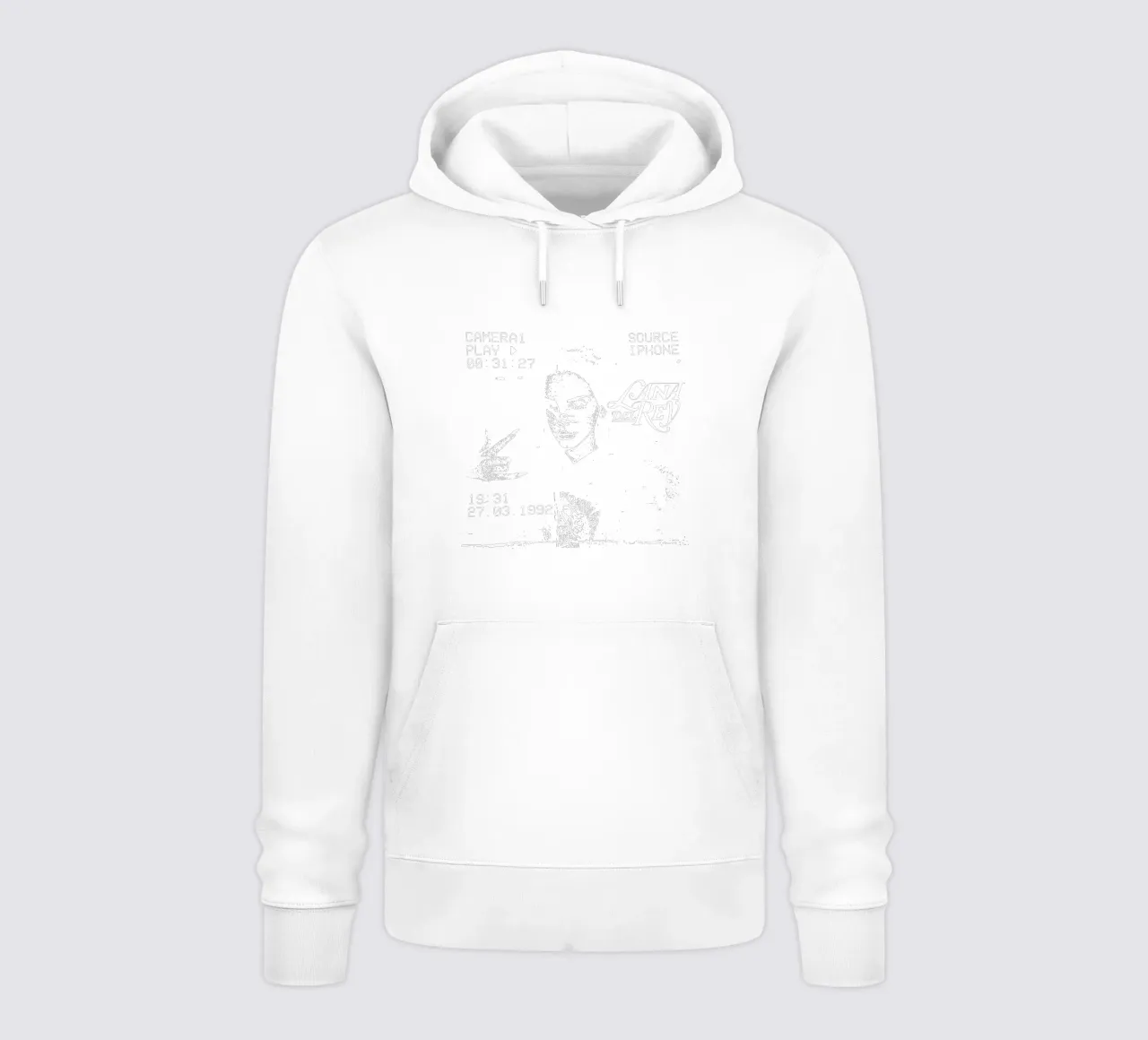 Retro Camera Style - Lana Del Rey felpa con cappuccio da https://www.juniqe.com/uk/shop/Henndraws
