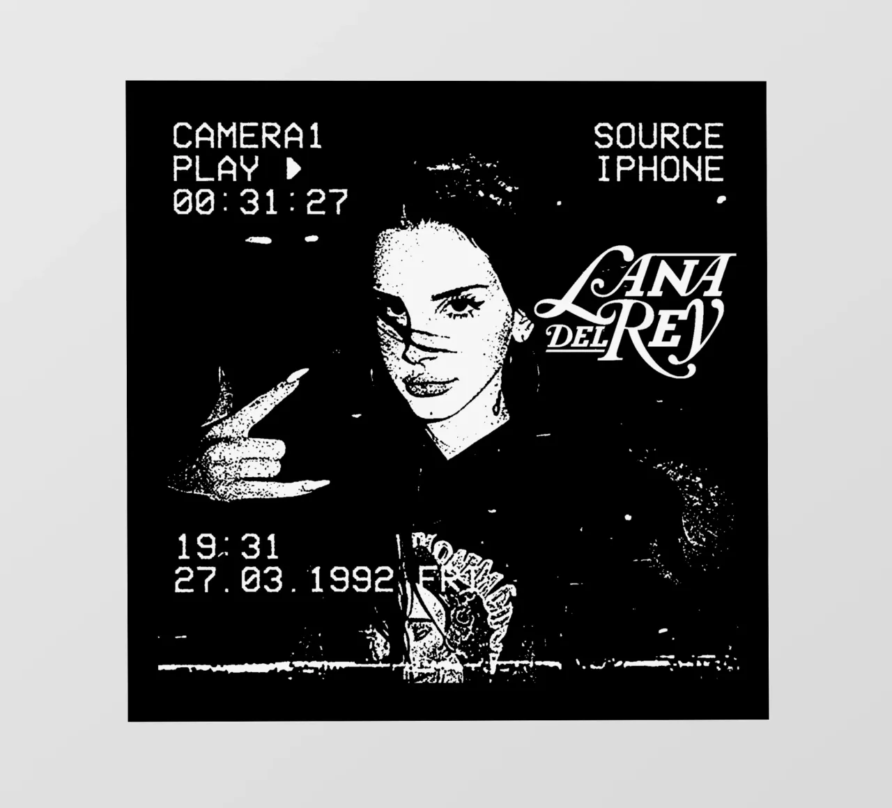 Retro Camera Style - Lana Del Rey telo in pvc da https://www.juniqe.com/uk/shop/Henndraws