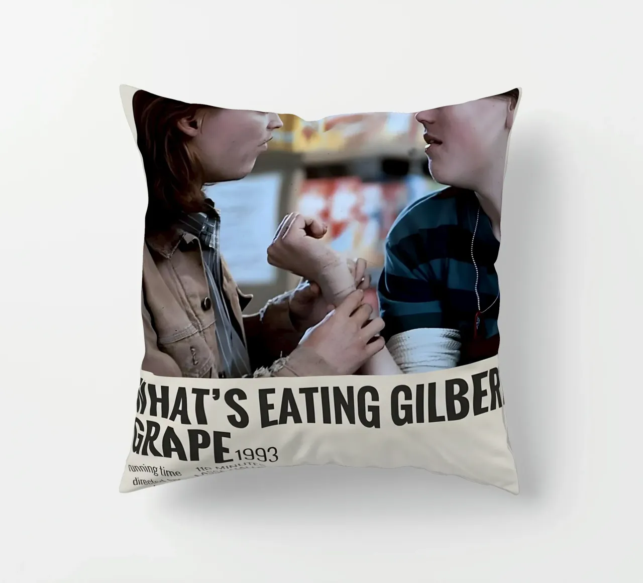 WHAT'S EATING GILBERT GRAPE 1993 cuscino da MVFminimalist
