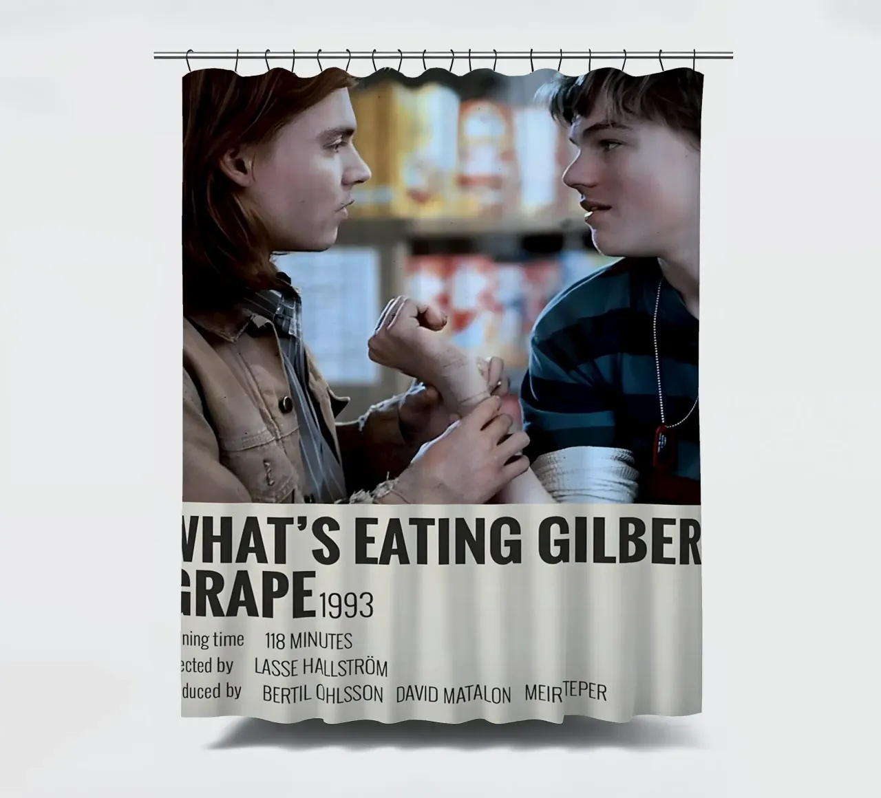 WHAT'S EATING GILBERT GRAPE 1993 tenda da doccia da MVFminimalist