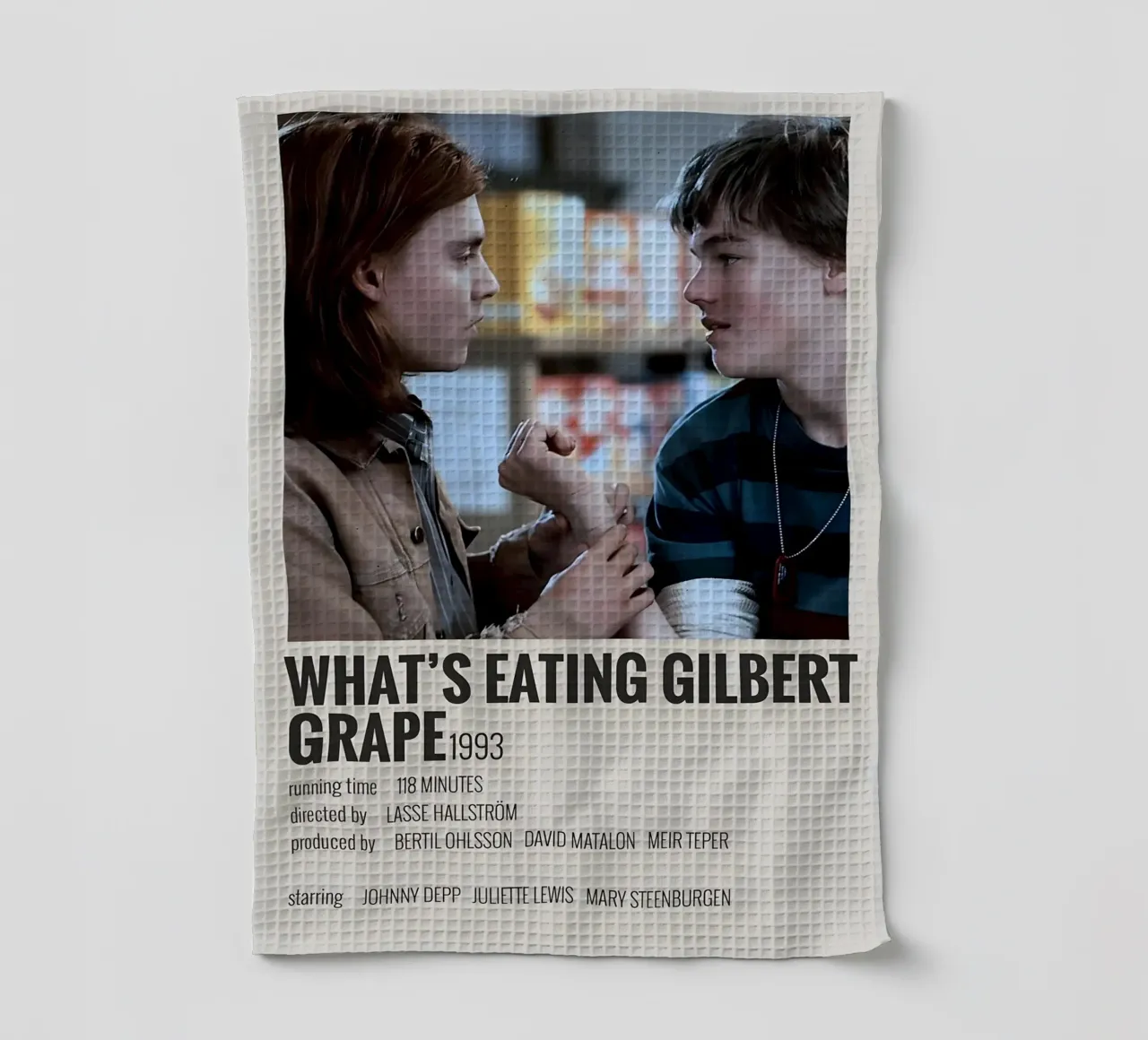 WHAT'S EATING GILBERT GRAPE 1993 canovaccio da cucina da MVFminimalist