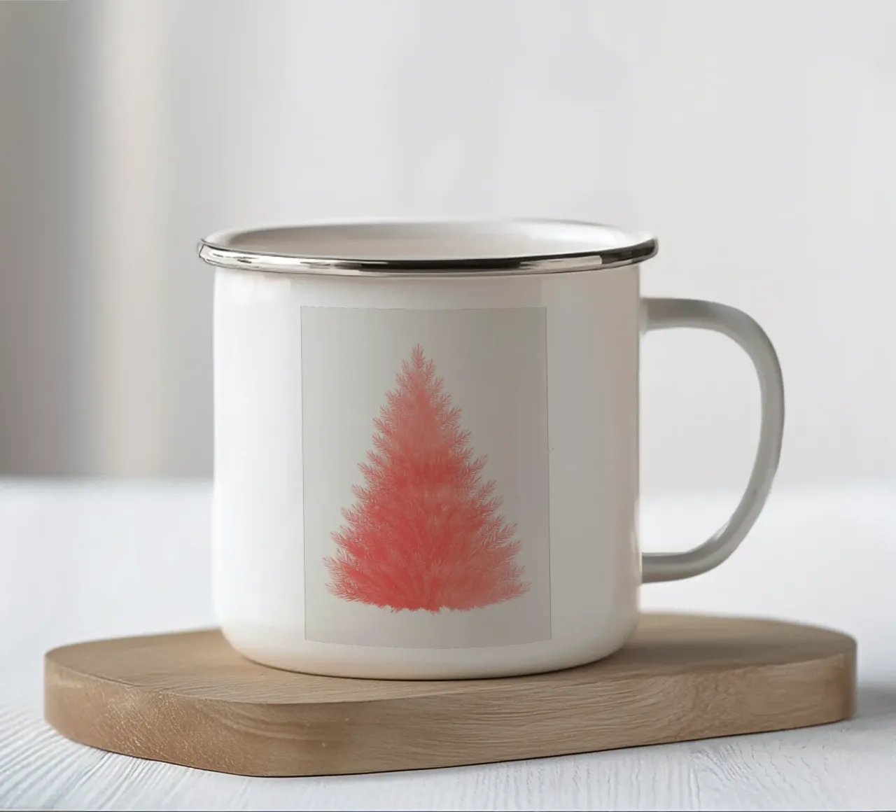 Oh Tannenbaum tazza in smalto da Kubistika