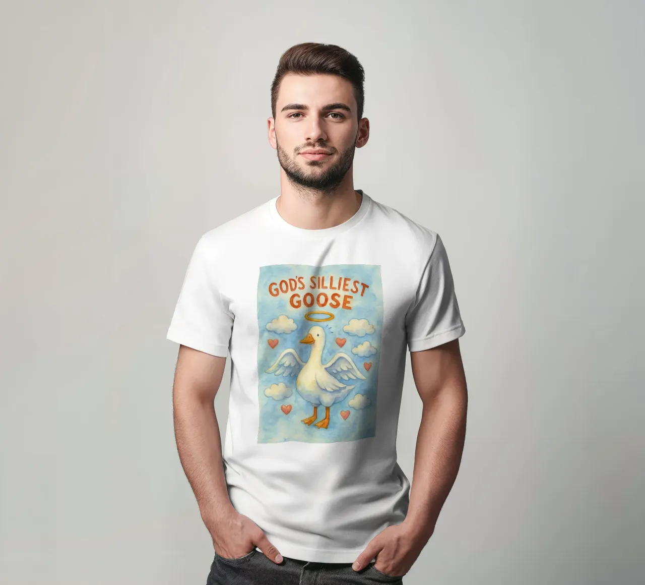 L'oca divertente L'oca più sciocca di Dio t-shirt da onerules