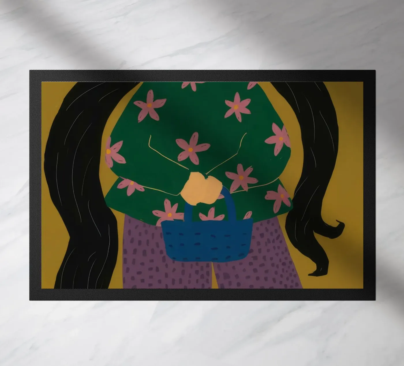 Green Star Pullover Fußmatte von Haven Fantasy