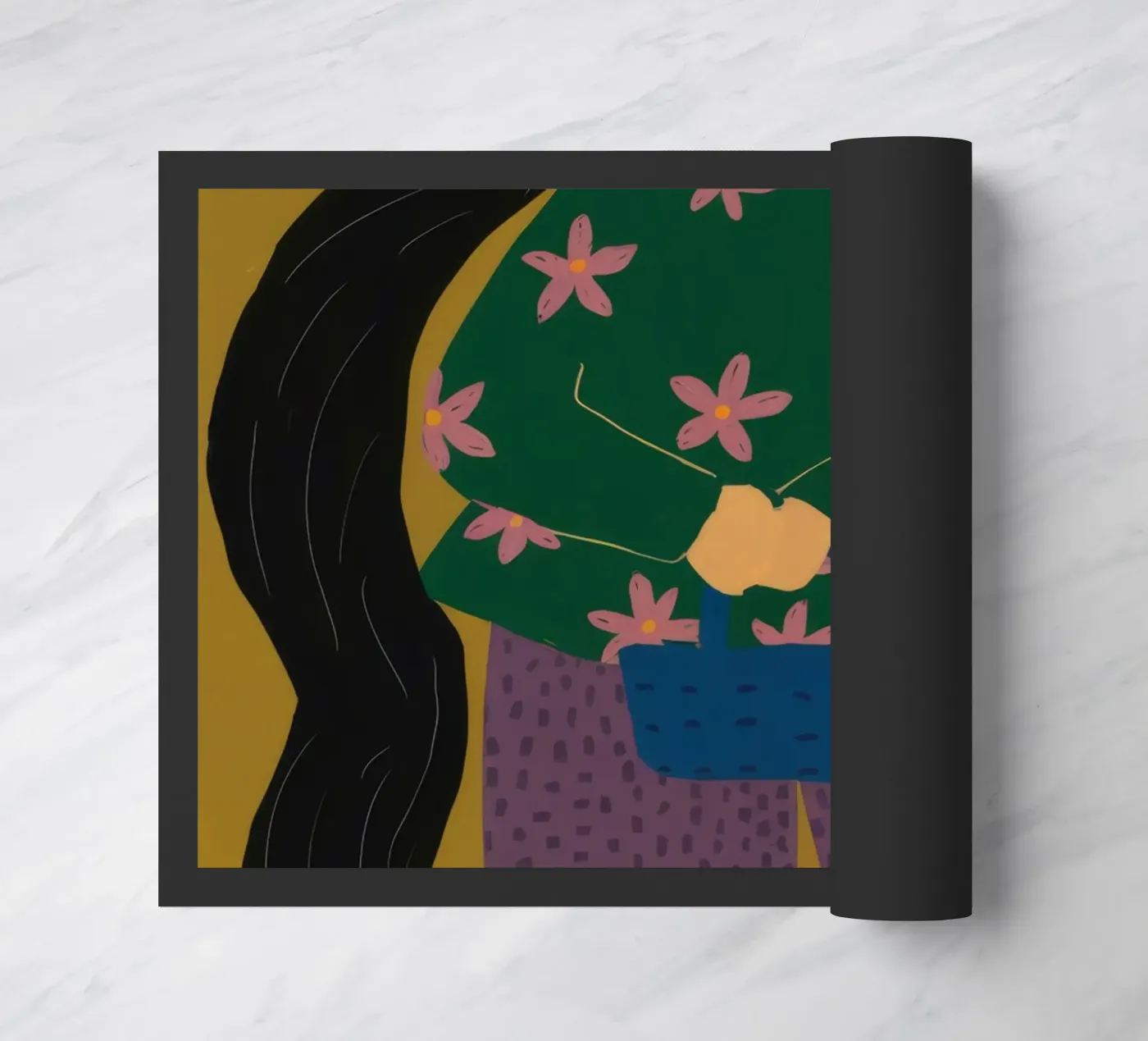 Green Star Pullover Fußmatte von Haven Fantasy