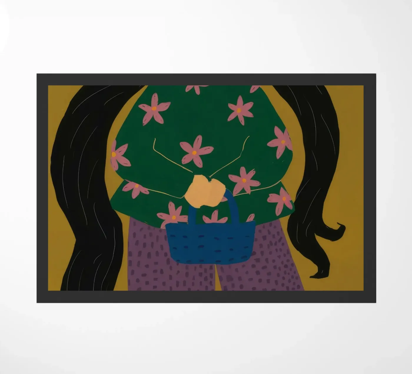 Green Star Pullover Fußmatte von Haven Fantasy