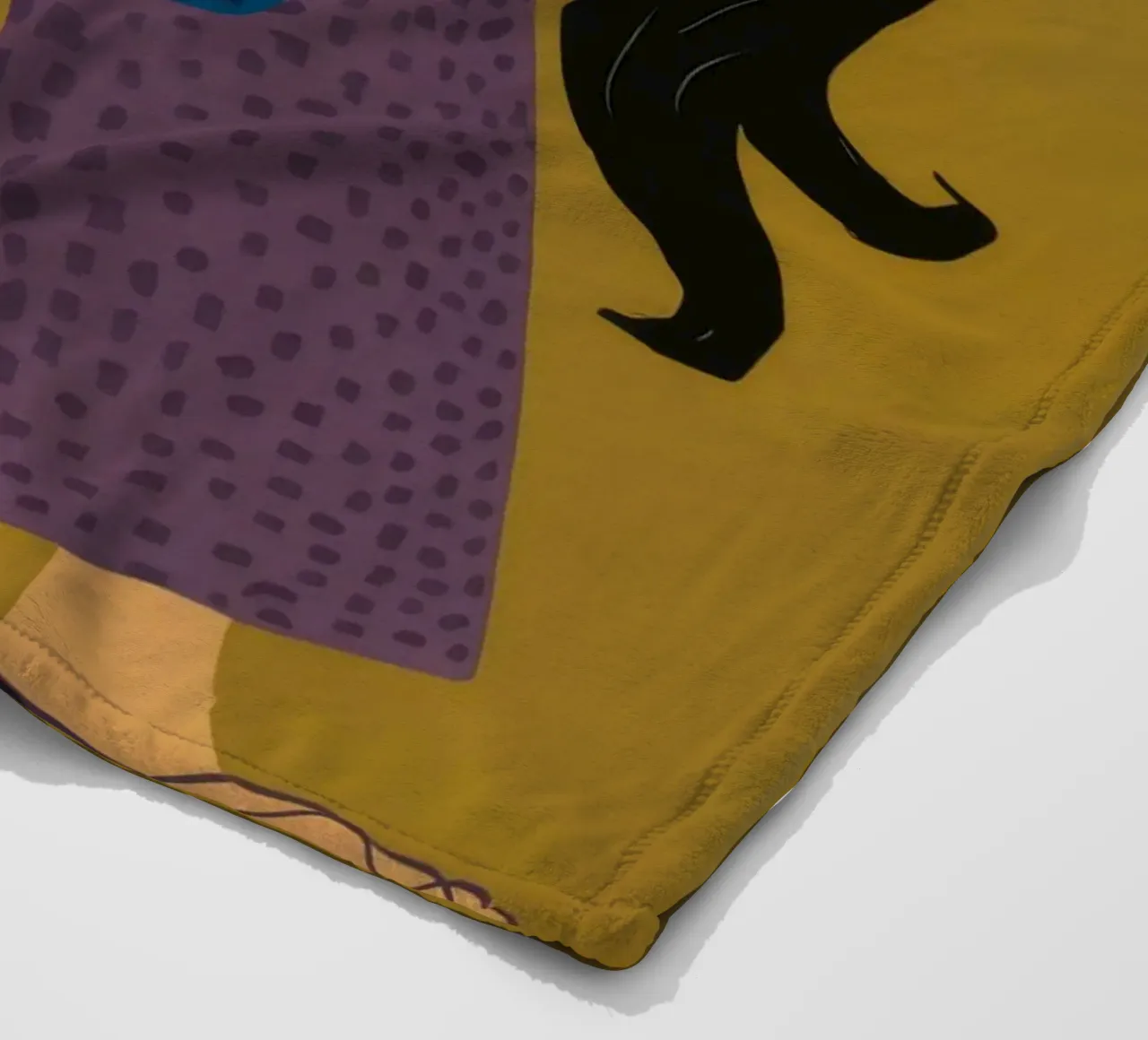 Maglione a stelle verdi coperta in pile da Haven Fantasy