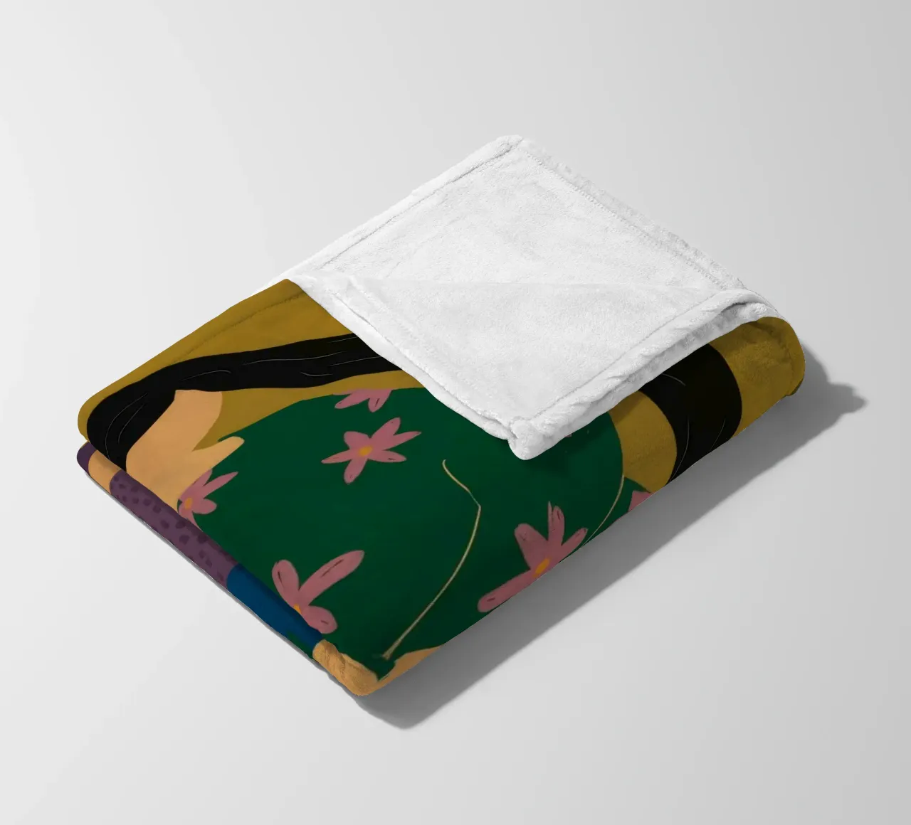 Maglione a stelle verdi coperta in pile da Haven Fantasy