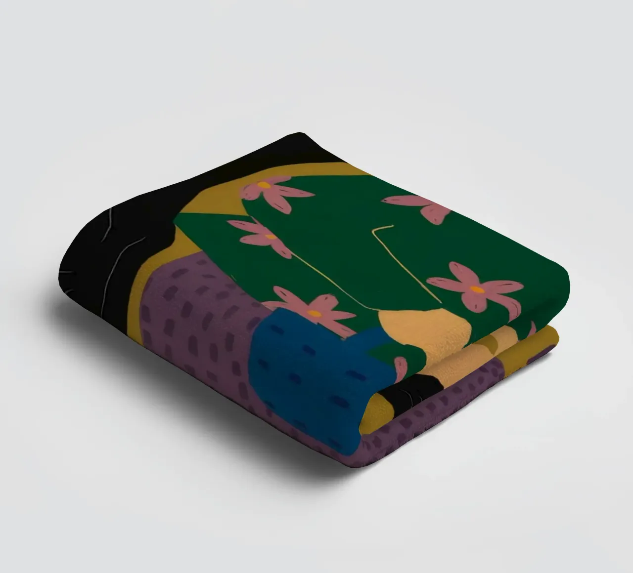 Maglione a stelle verdi asciugamano da bagno da Haven Fantasy