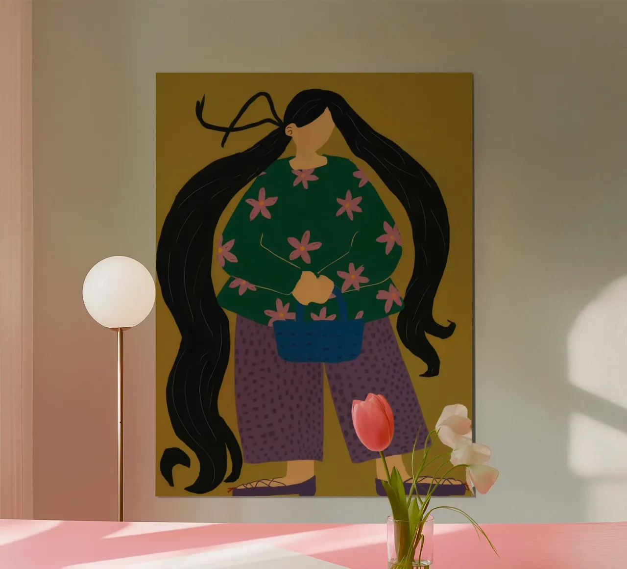 Maglione a stelle verdi poster da Haven Fantasy