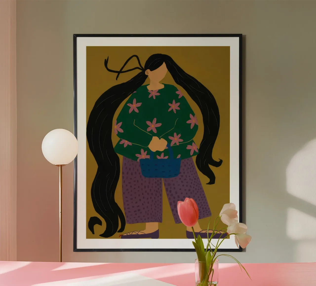Maglione a stelle verdi poster da Haven Fantasy