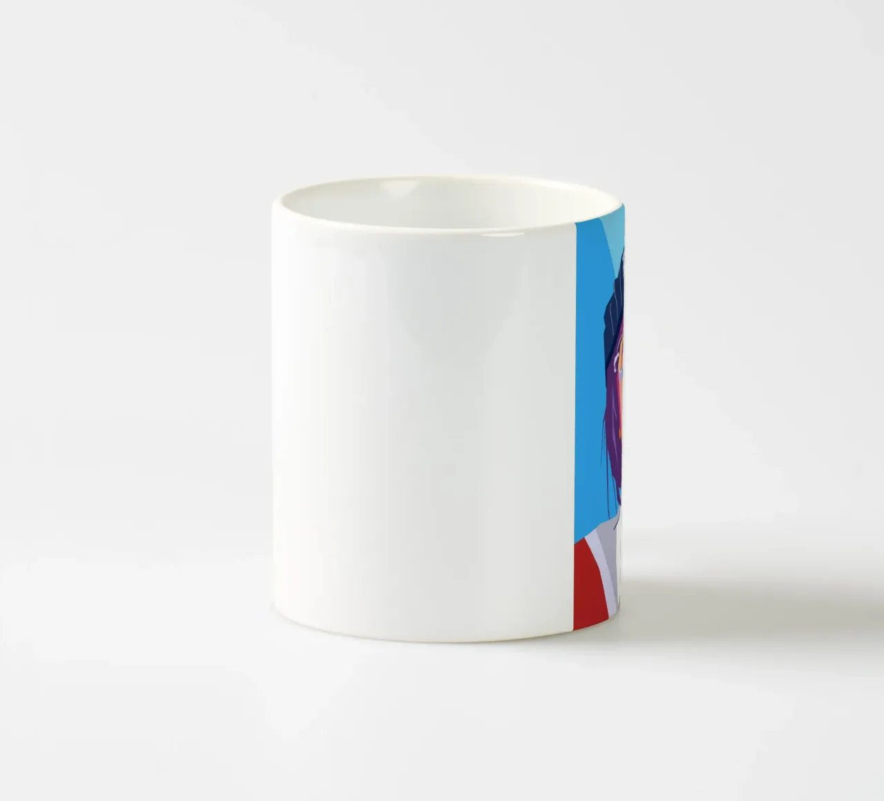 Billie Eilish arte tazza in ceramica da Hantamrata