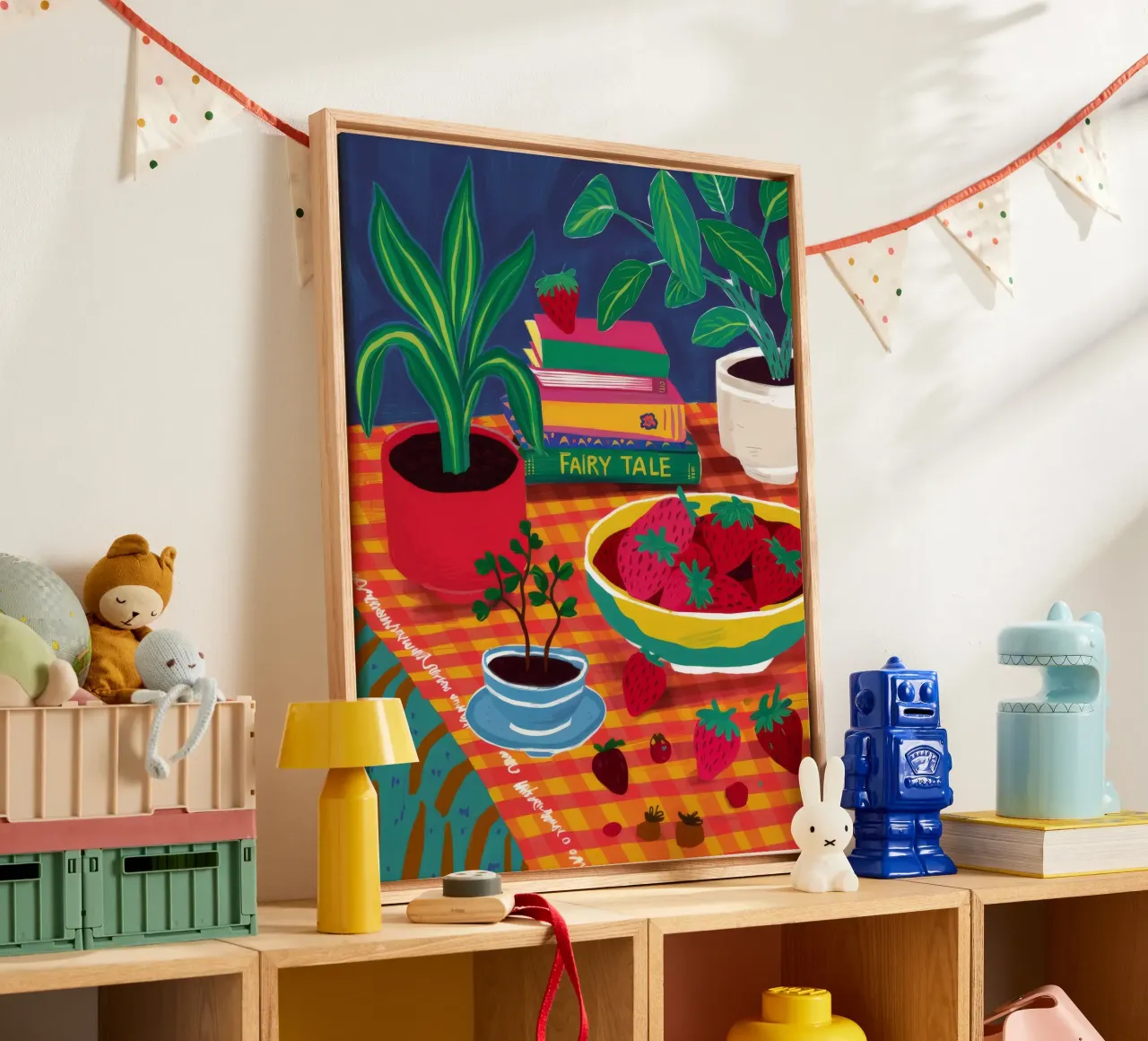 Sprookjesoogst canvas met Baklijst van Haven Fantasy