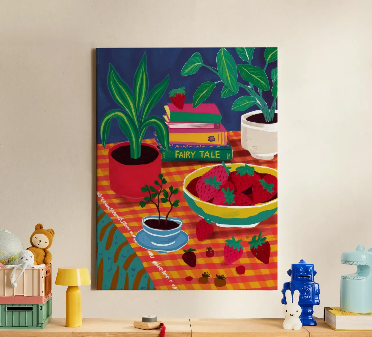 Sprookjesoogst canvas met Baklijst van Haven Fantasy