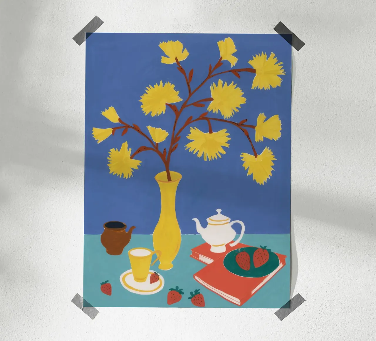 Libro Giallo Fiorito poster da Haven Fantasy