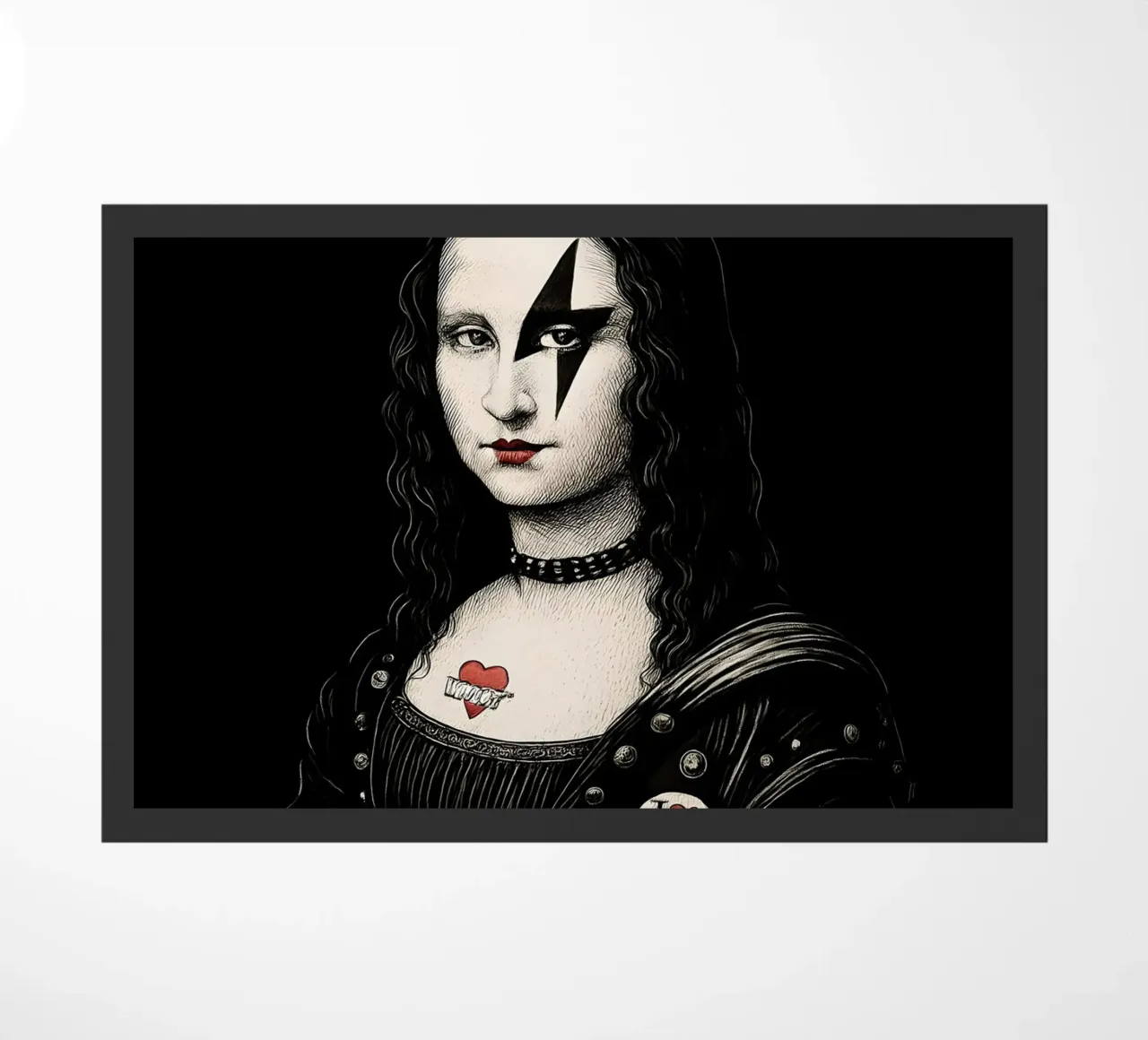 Monna Lisa punk rock zerbino da 🥝 KIWI STORE