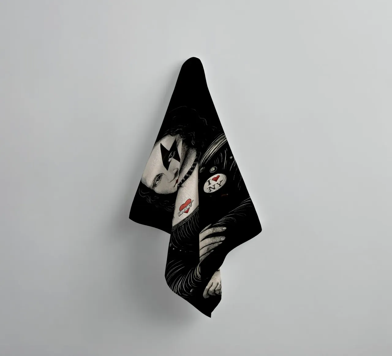 Monna Lisa punk rock asciugamano da bagno da 🥝 KIWI STORE
