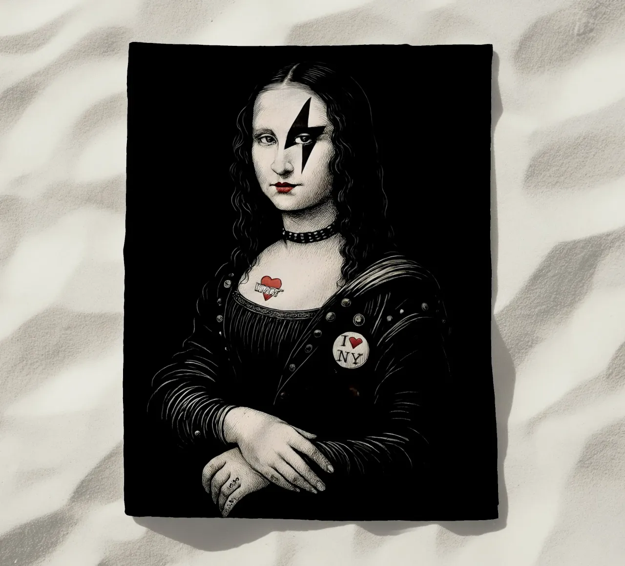 Monna Lisa punk rock telo mare da 🥝 KIWI STORE