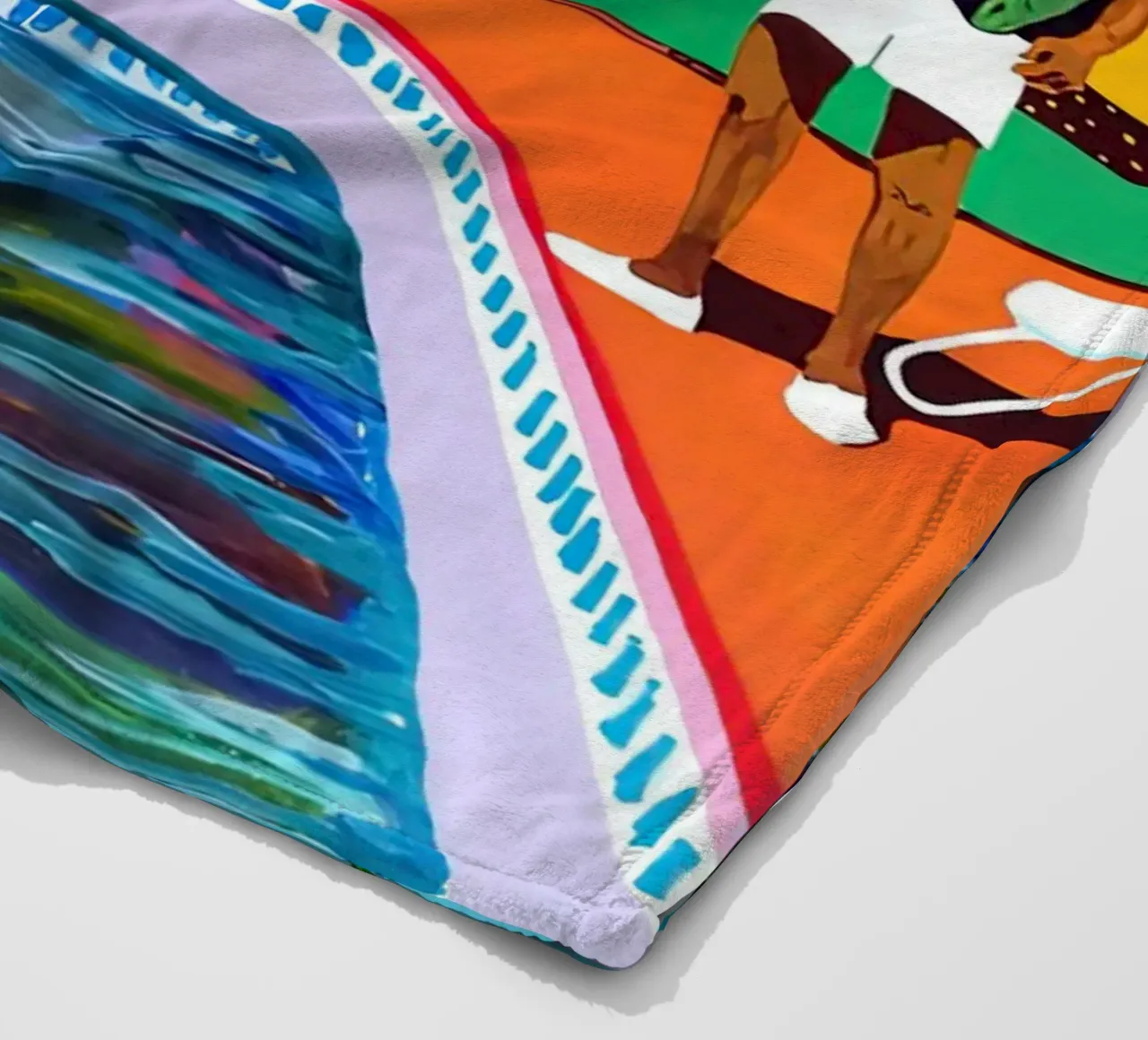 Buon pomeriggio alan Fears coperta in pile da ART BEST