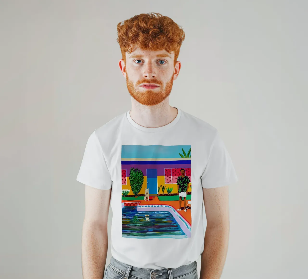 Buon pomeriggio alan Fears t-shirt da ART BEST