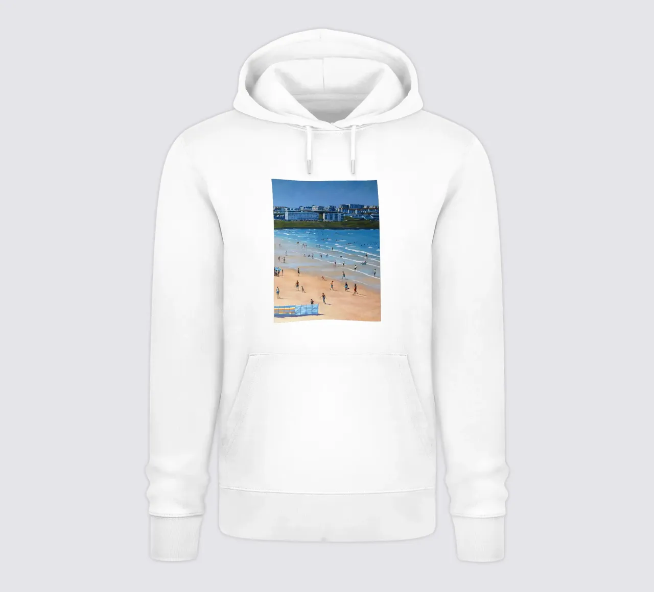 pomeriggio in spiaggia David Harrison felpa con cappuccio da ART BEST
