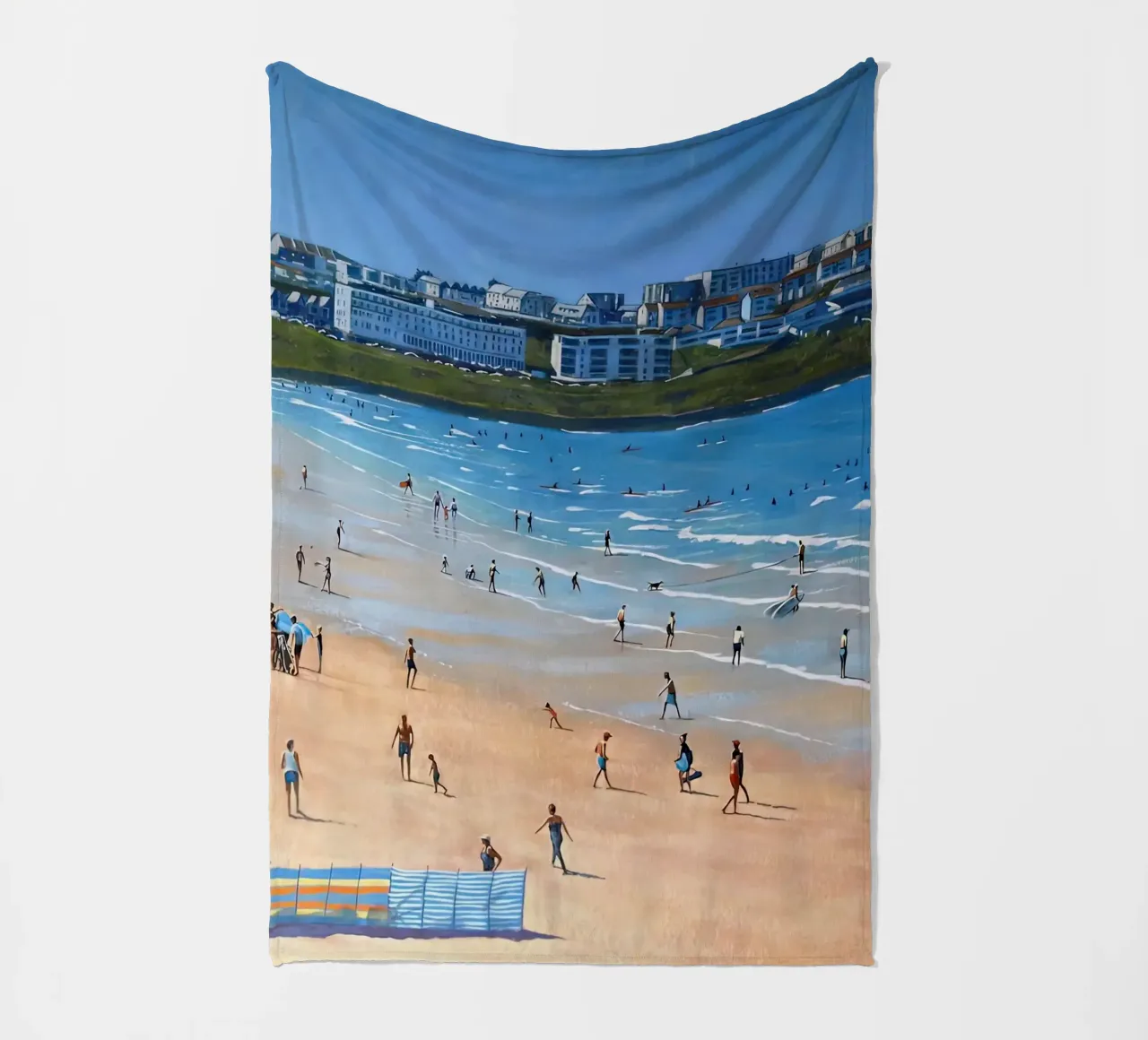 pomeriggio in spiaggia David Harrison coperta in pile da ART BEST