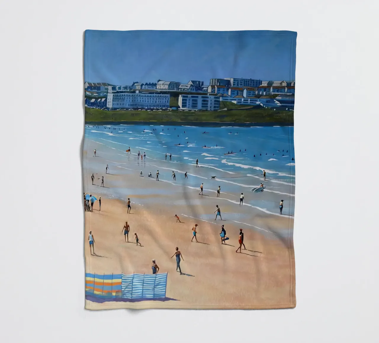 pomeriggio in spiaggia David Harrison coperta in pile da ART BEST