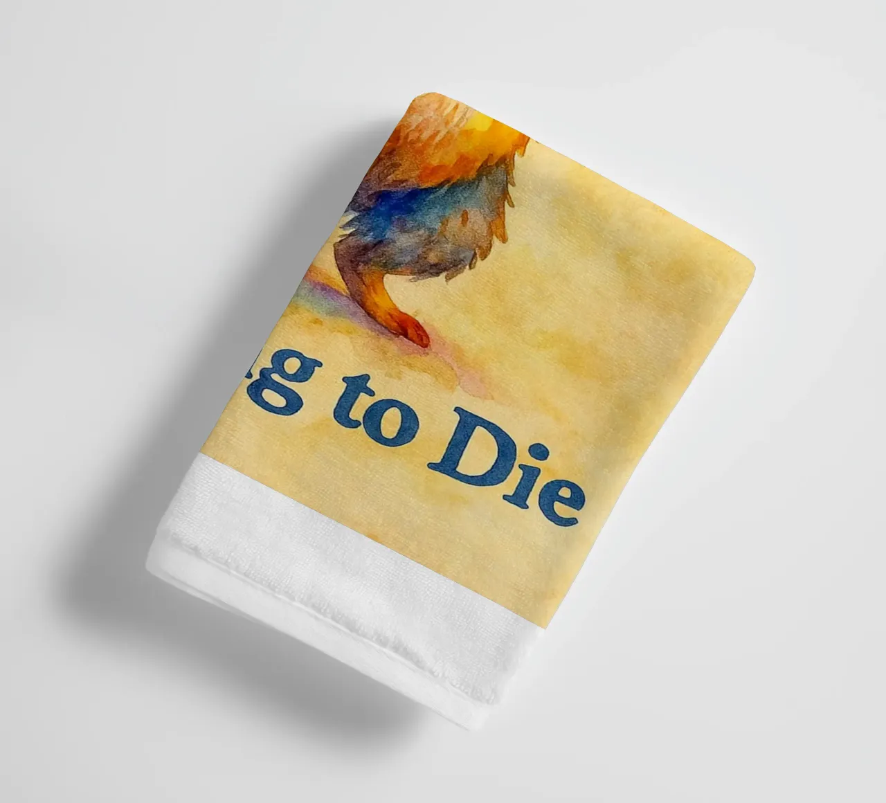 Funny Raccoon Don't Spot Me I'm Trying to Die towel by onerules