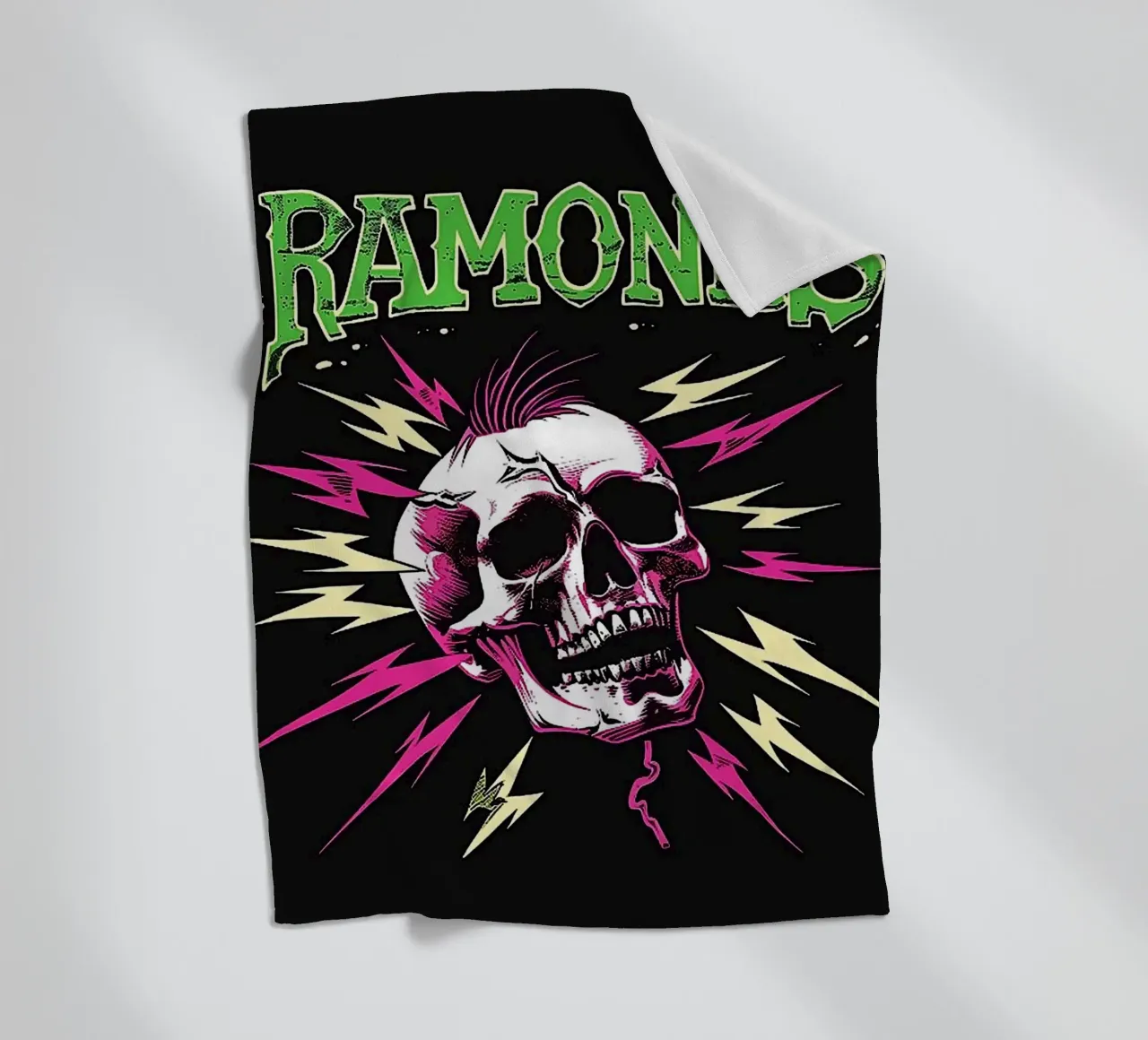 banda dei ramones coperta in pile da vanhesling
