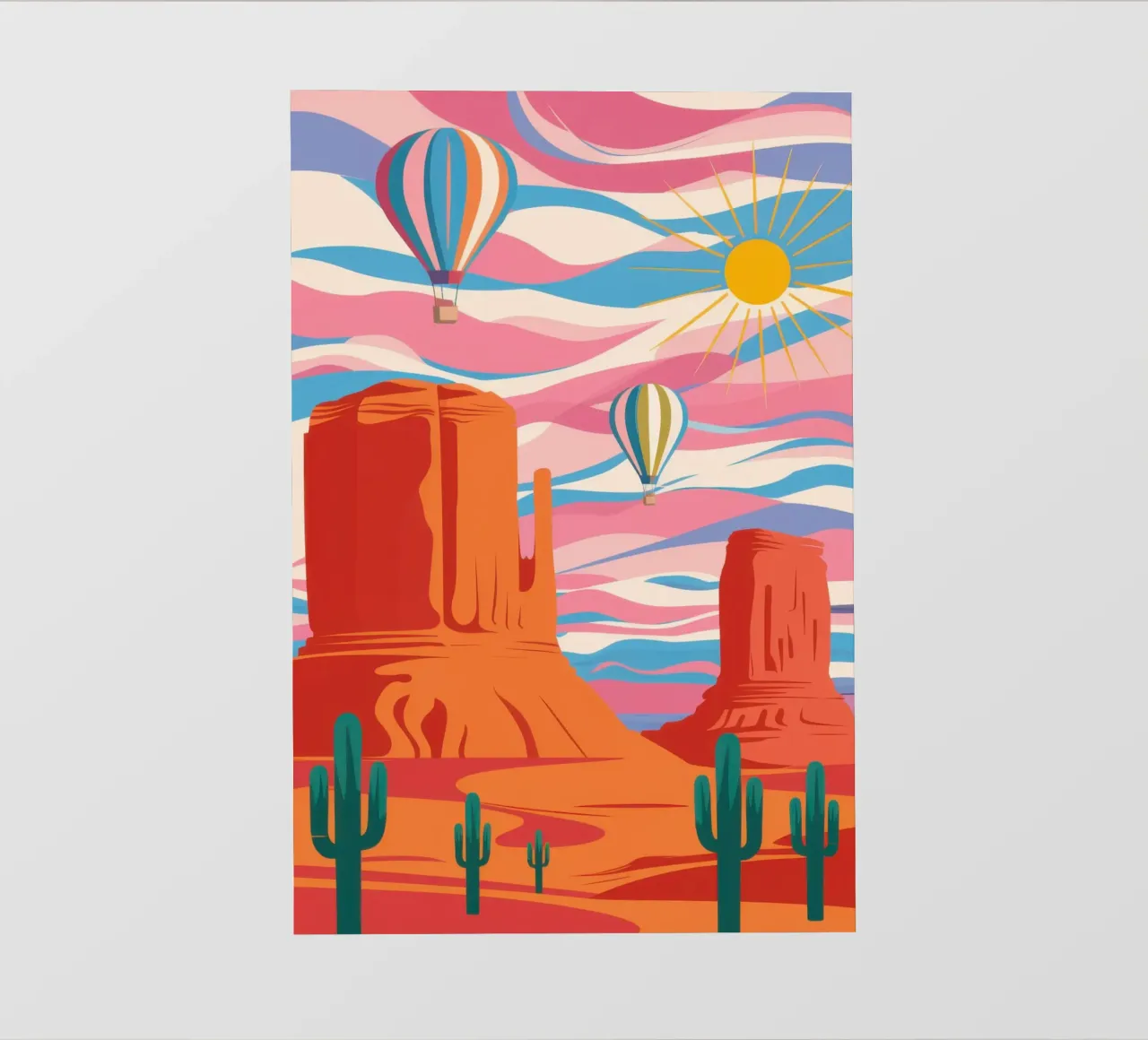 Desert Sunset Mirage pvc cover by Pale Aura