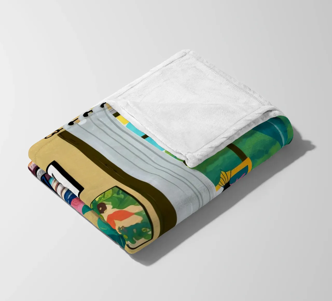 Fuga dalla stanza bohémien coperta in pile da Haven Fantasy