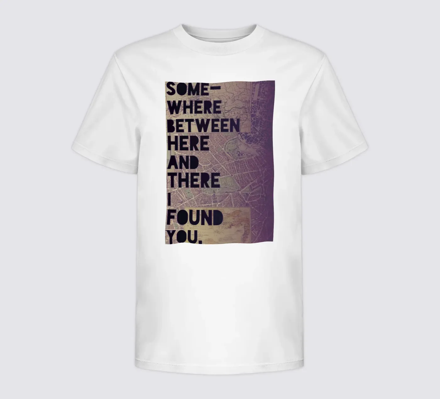 Here and There t-shirt bambini da Leah Flores