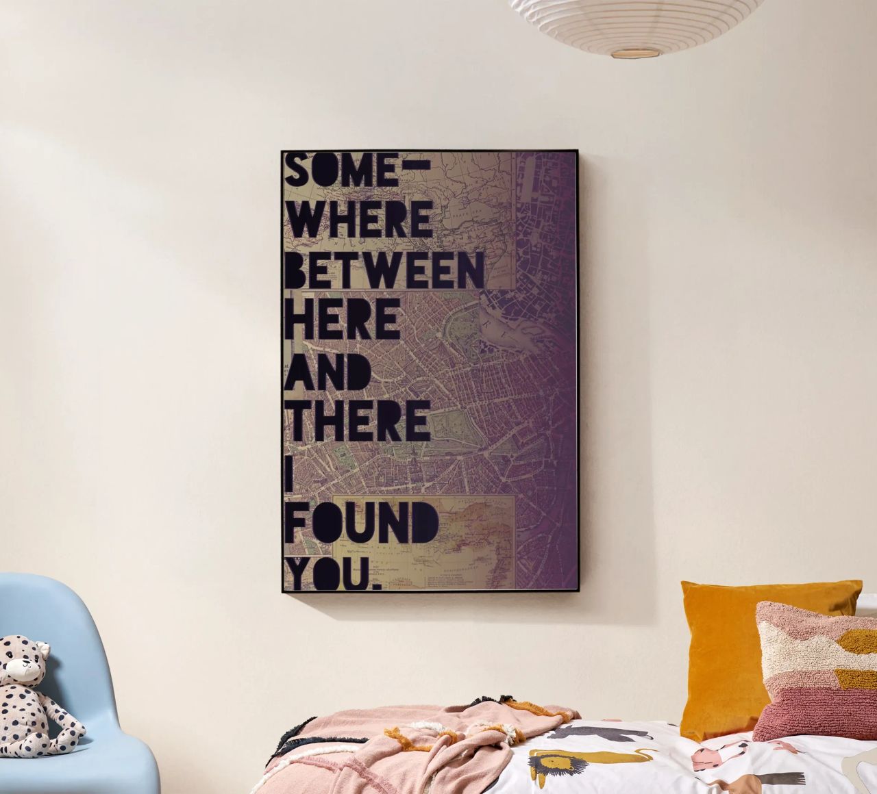 Here and There plexiglass da Leah Flores