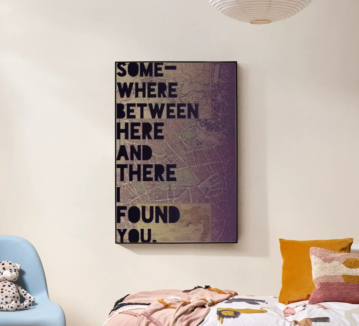 Here and There plexiglass da Leah Flores