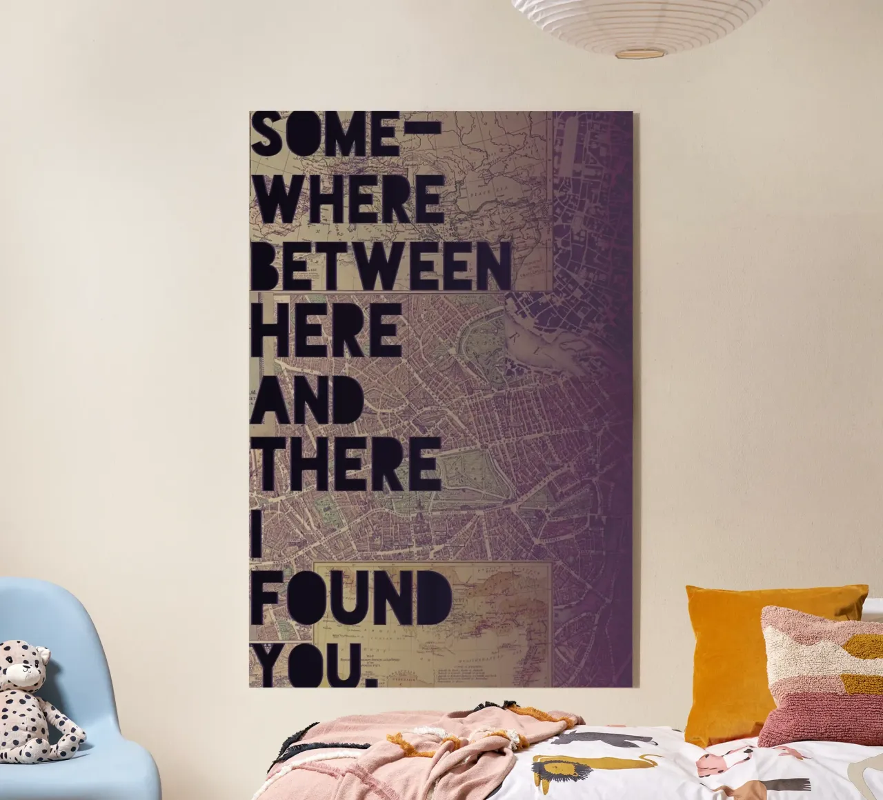 Here and There plexiglass da Leah Flores